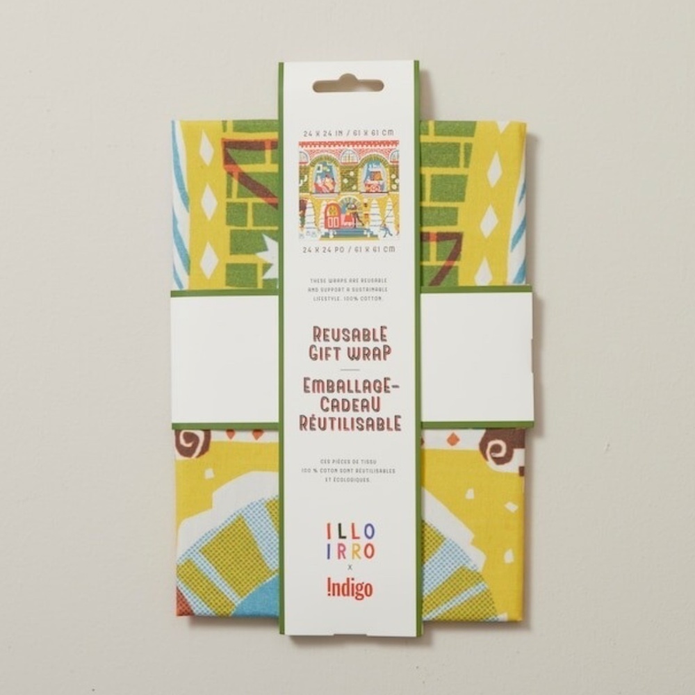 NOTA Reusable Eco Gift Wrap – (24x24)